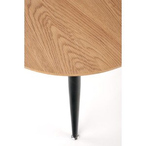 MENTONA 2, zestaw 2 ław dąb złoty/czarny (2p=1kpl)