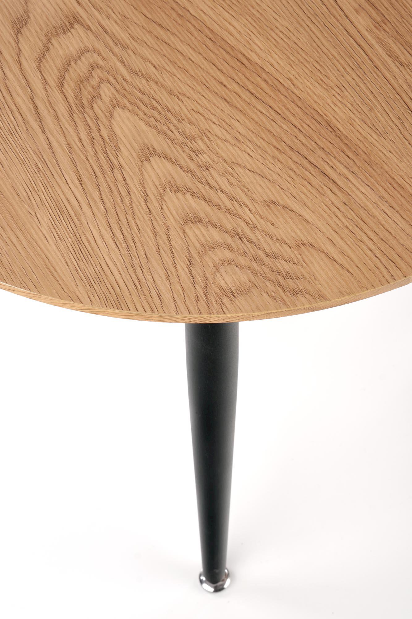 MENTONA 2, zestaw 2 ław dąb złoty/czarny (2p=1kpl)