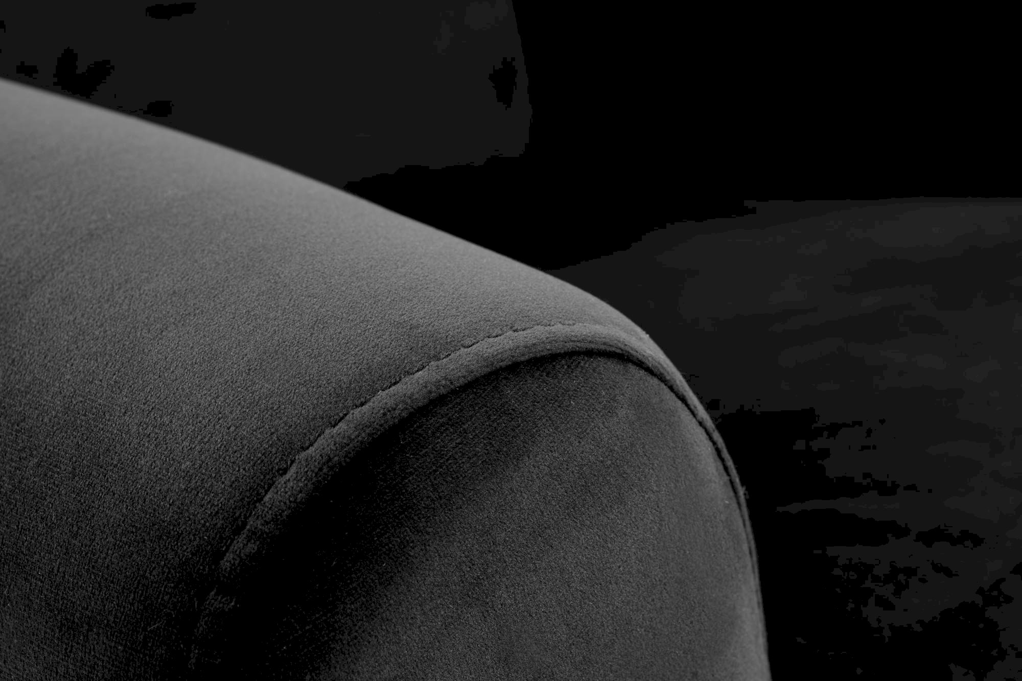 AGUSTIN 2 fotel wypoczynkowy czarny