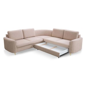 NAROŻNIK LAREN Z FUNKCJĄ SPANIA