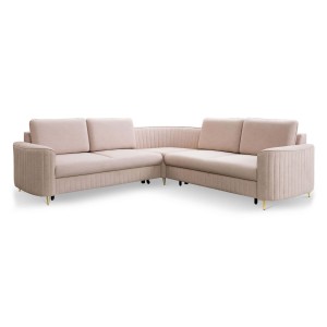 NAROŻNIK LAREN Z FUNKCJĄ SPANIA I POJEMNIKIEM