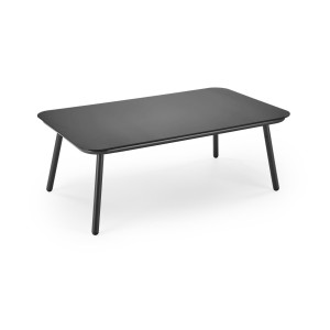 ROCCA zestaw ogrodowy ( sofa + fotel 2x + ława ), ciemny popiel / jasny popiel