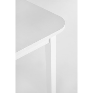 FLORIAN stół rozkładany blat - biały, nogi - biały