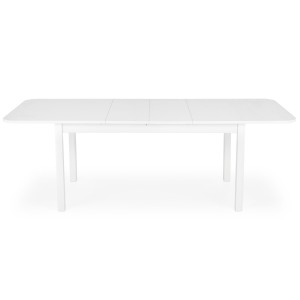 FLORIAN stół rozkładany blat - biały, nogi - biały