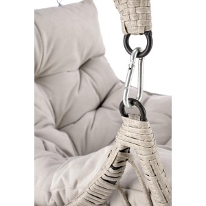 RASMUS fotel ogrodowy, jasny popiel