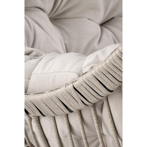 RASMUS fotel ogrodowy, jasny popiel