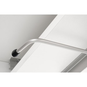 BUSETTI ława blat: biały mat, nogi: biały mat