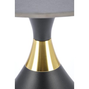 SCALITA ława czarny marmur / czarny/ złoty