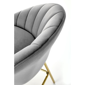 H112 hoker popielaty / złoty (2p=2szt)