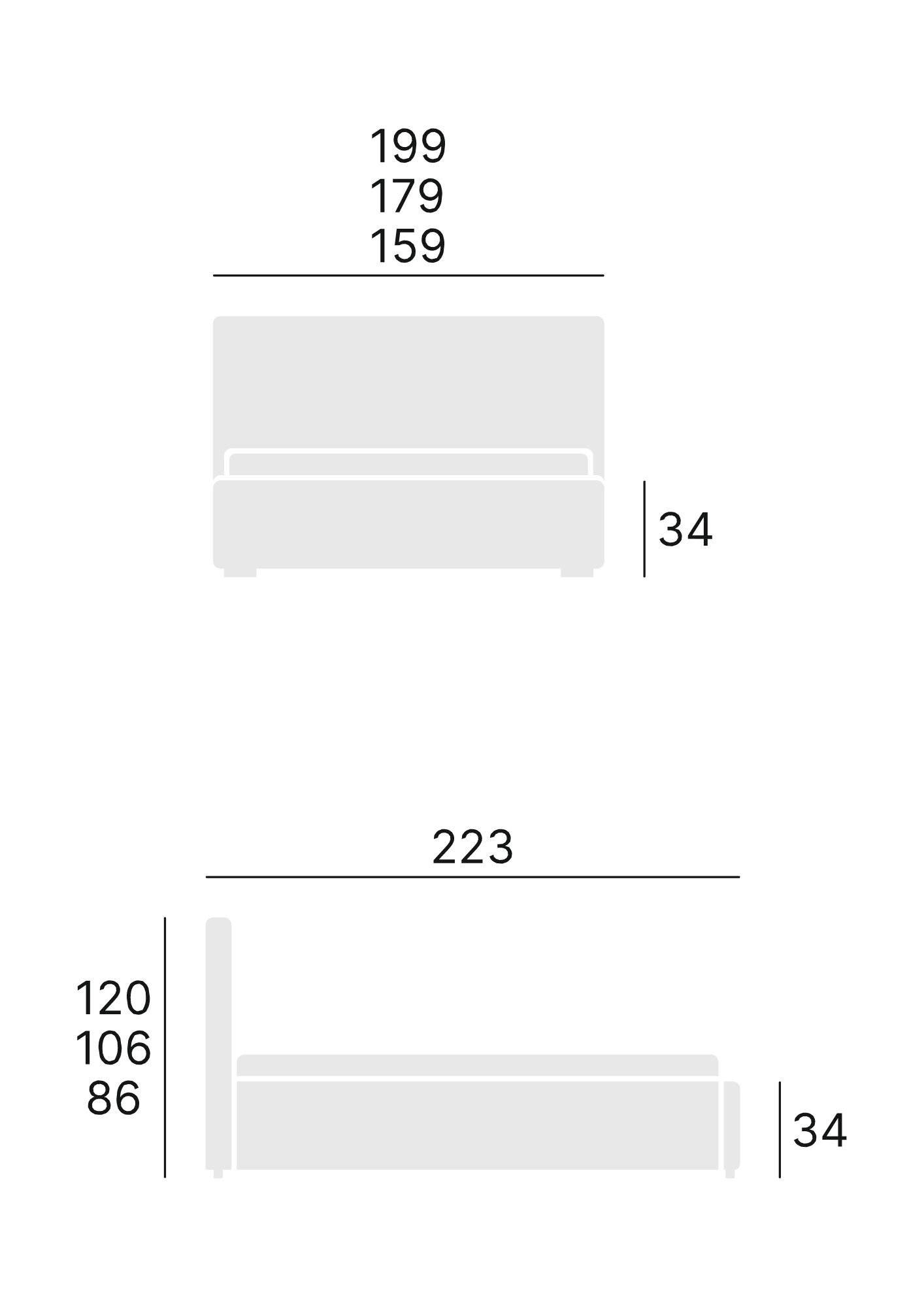 (160x200) PROMOCJA Łóżko tapicerowane Sara + Stelaż + Materac