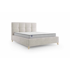 (180x200) PROMOCJA Łóżko tapicerowane Sara + Stelaż + Materac