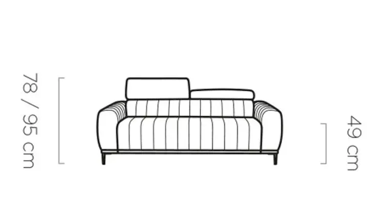 Sofa Gandi 140