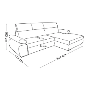 PROMOCJA Narożnik Vilde