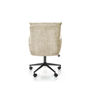 FLORES fotel obrotowy, jasny brąz