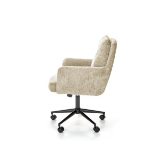 FLORES fotel obrotowy, jasny brąz