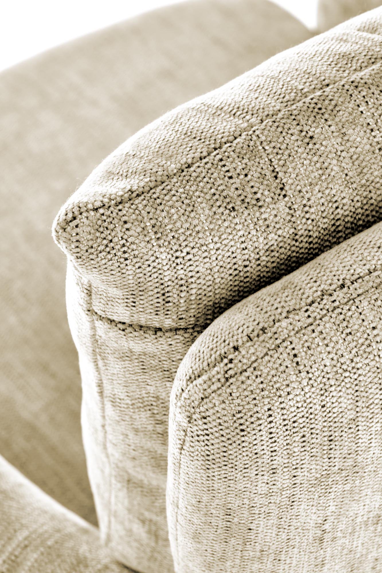 FLORES fotel obrotowy, jasny brąz