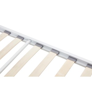 PANAMA 90 cm łóżko metalowe biały