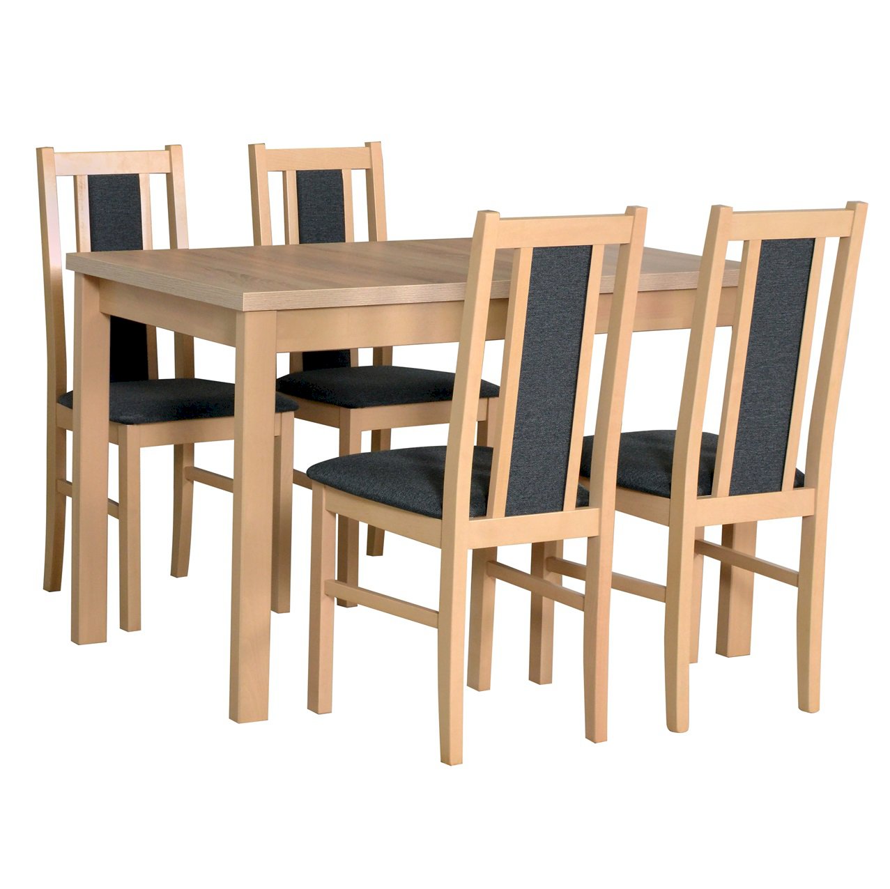 Stół Alba 1 + 4 krzesła Bos 14