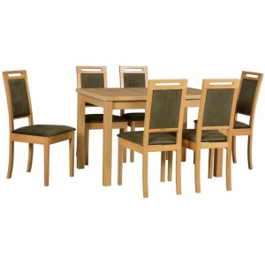 Stół Modena 1 + 6 krzeseł Roma 15