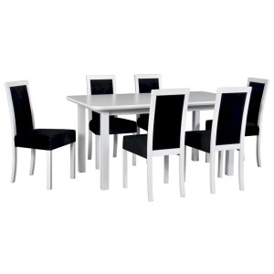 Stół Wenus 5S + 6 krzeseł Roma 3