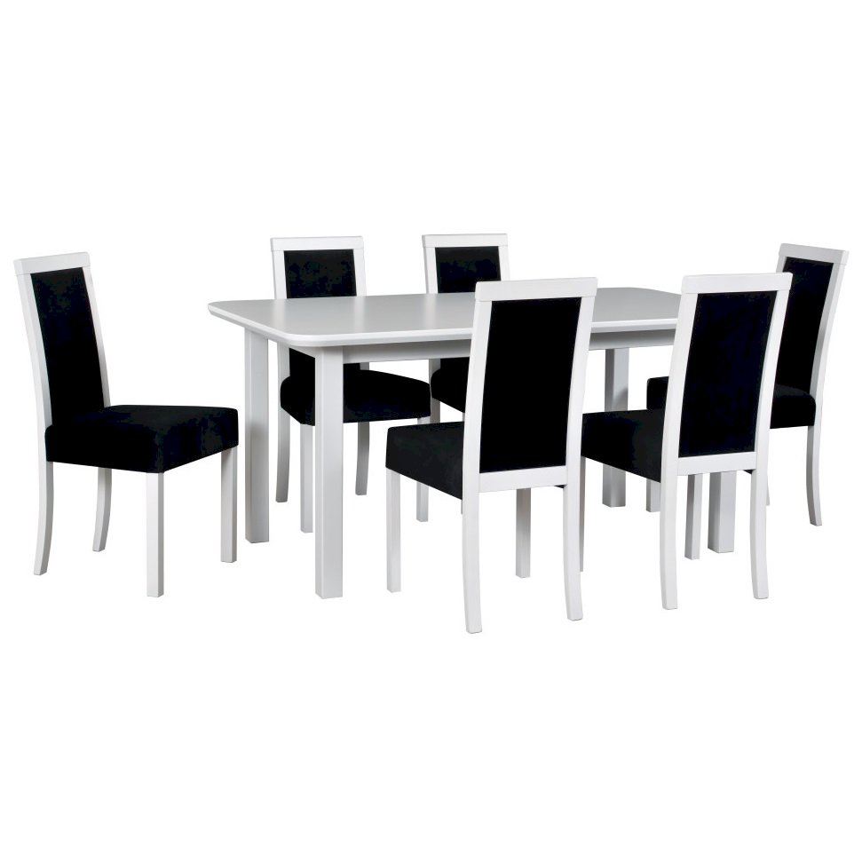 Stół Wenus 5S + 6 krzeseł Roma 3