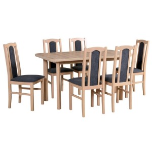 Stół Wenus 2P + 6 krzeseł Bos 7