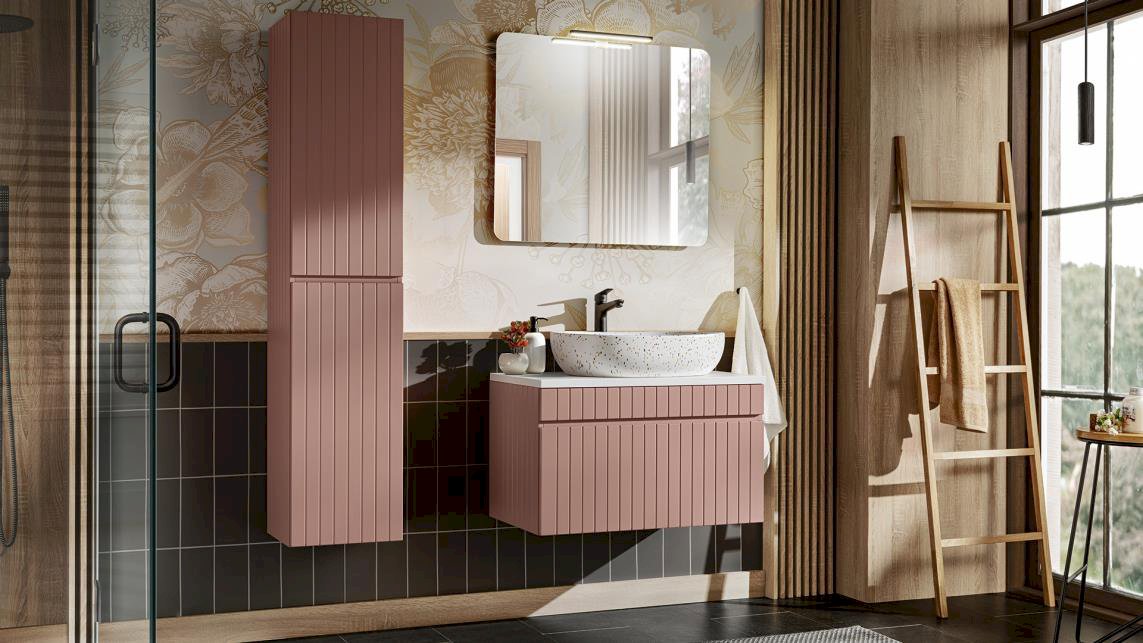 Szafka pod umywalkę ICONIC ROSE 82-80-E-1S