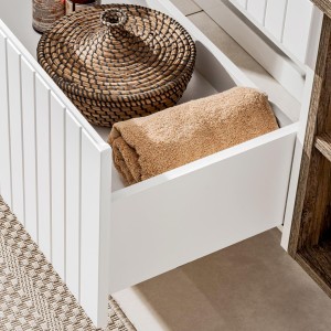 Szafka pod umywalkę ICONIC WHITE 82-100-D-1S