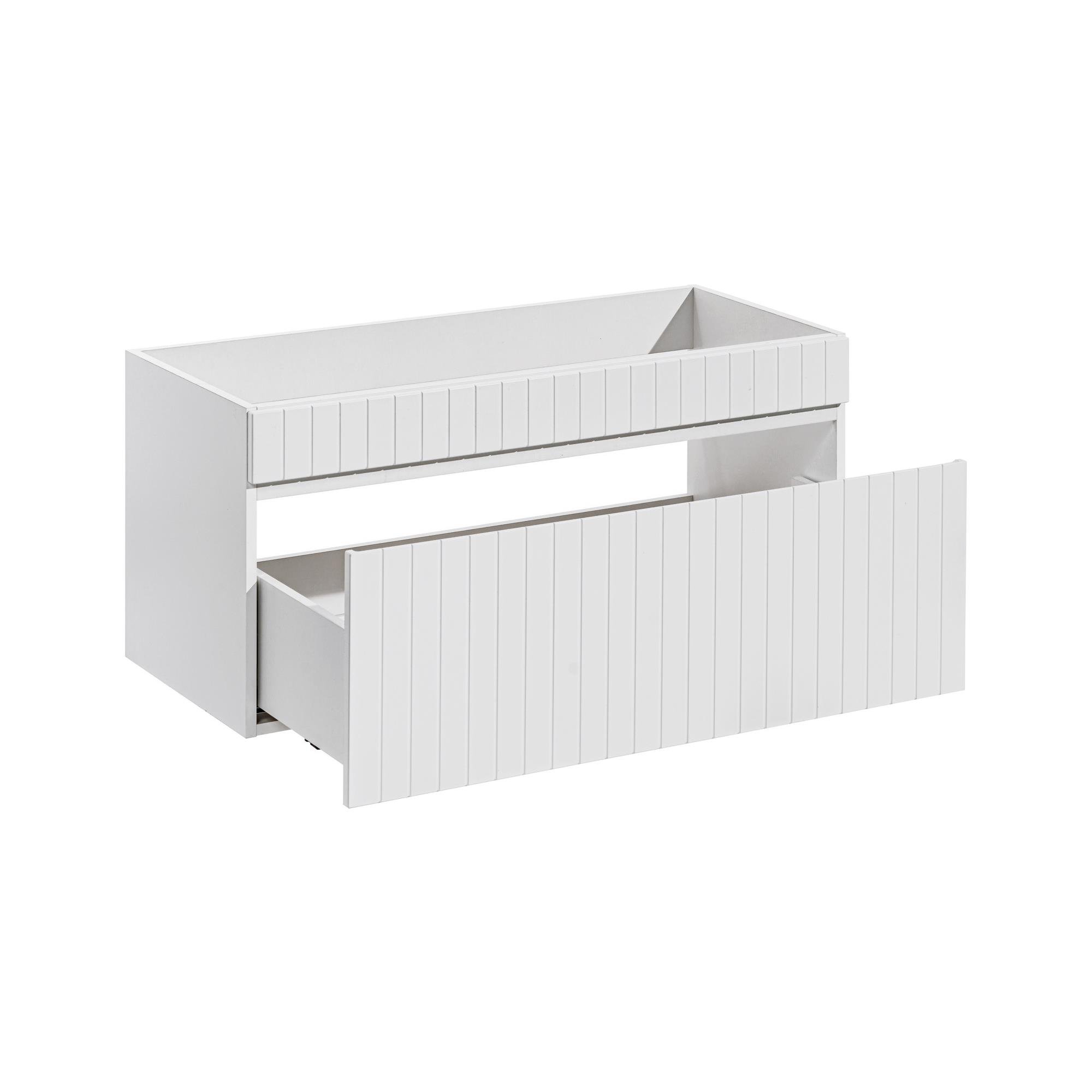 Szafka pod umywalkę ICONIC WHITE 82-100-D-1S