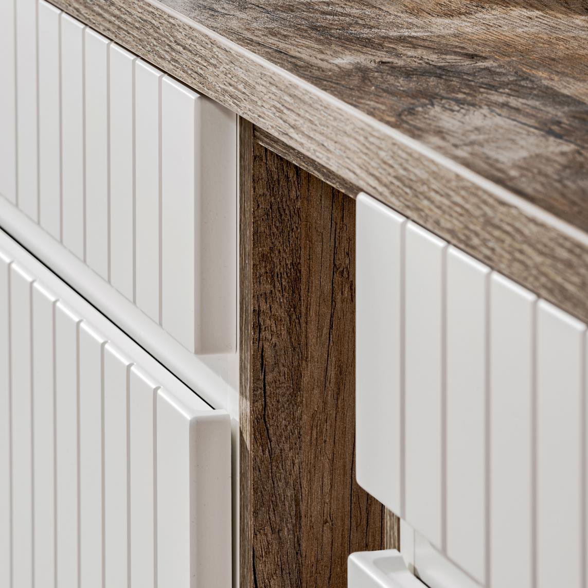 Szafka pod umywalkę ICONIC WHITE 82-100-D-1S