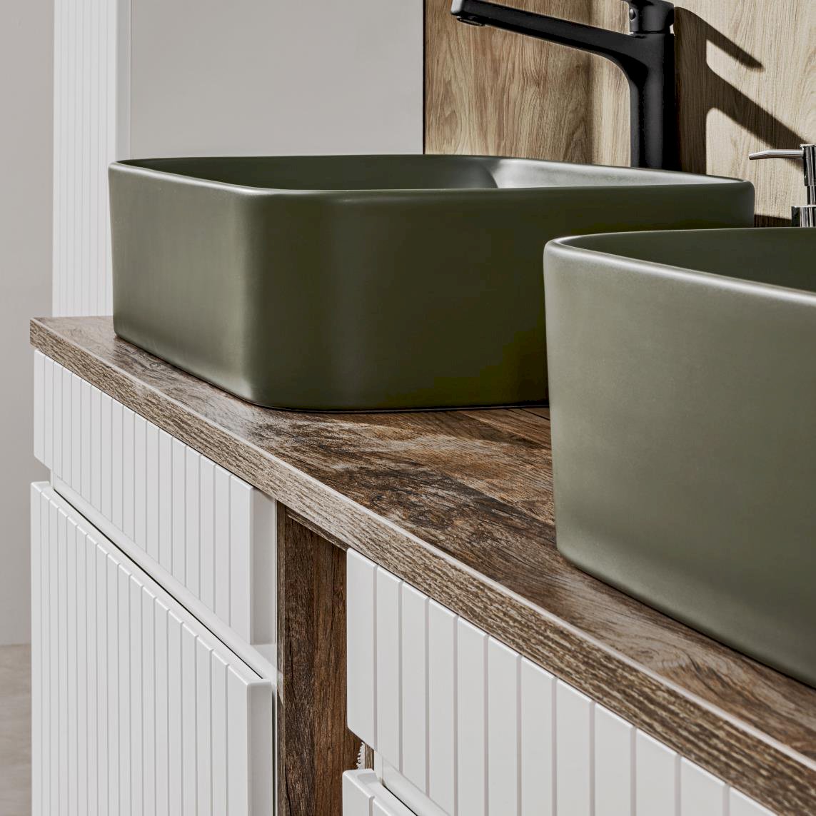 Szafka pod umywalkę ICONIC WHITE 82-100-D-1S