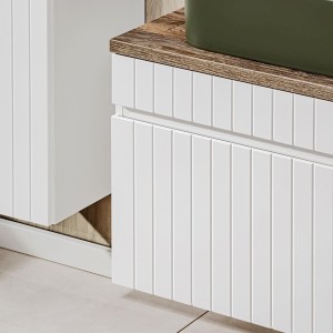 Szafka pod umywalkę ICONIC WHITE 82-100-D-1S