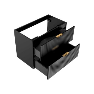 Szafka pod umywalkę ADEL BLACK 82-80-B-2S