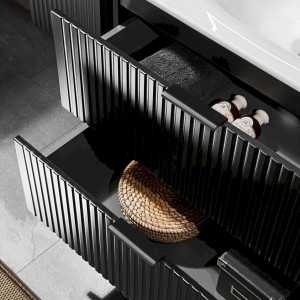 Szafka pod umywalkę ADEL BLACK 82-40-B-1D
