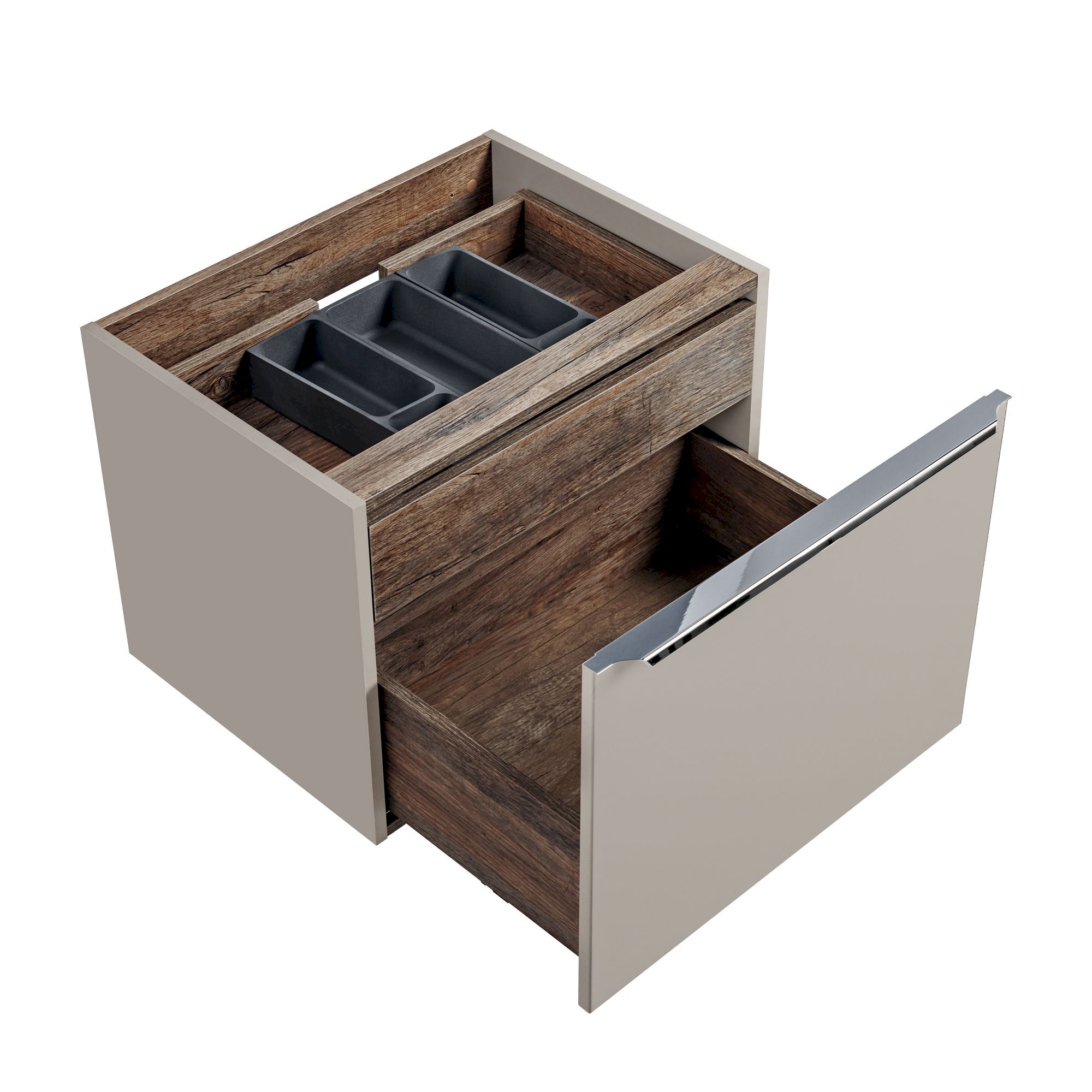 Szafka pod umywalkę SANTA FE TAUPE 82-60-B-2S