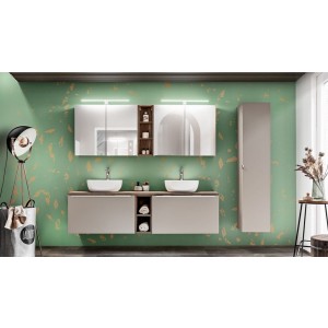 Szafka pod umywalkę SANTA FE TAUPE 82-60-B-2S