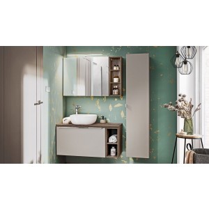 Szafka pod umywalkę SANTA FE TAUPE 82-60-B-2S