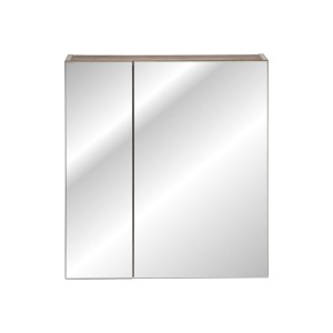 Szafka wisząca SANTA FE TAUPE 84-60-A-2D Szafka z Lustrem