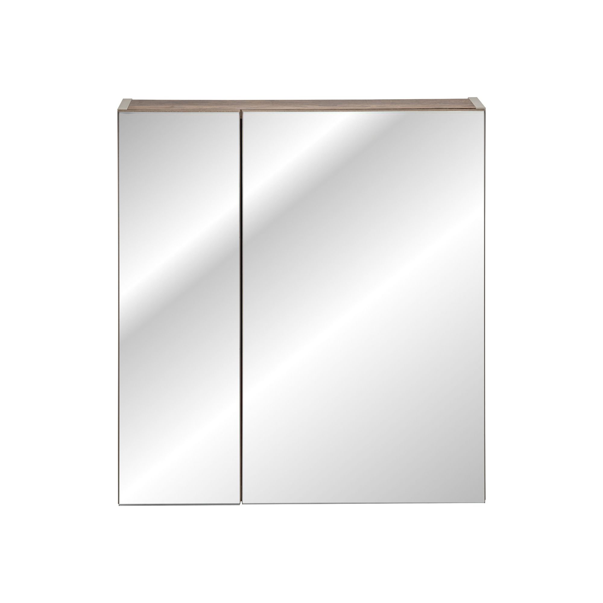 Szafka wisząca SANTA FE TAUPE 84-60-A-2D Szafka z Lustrem