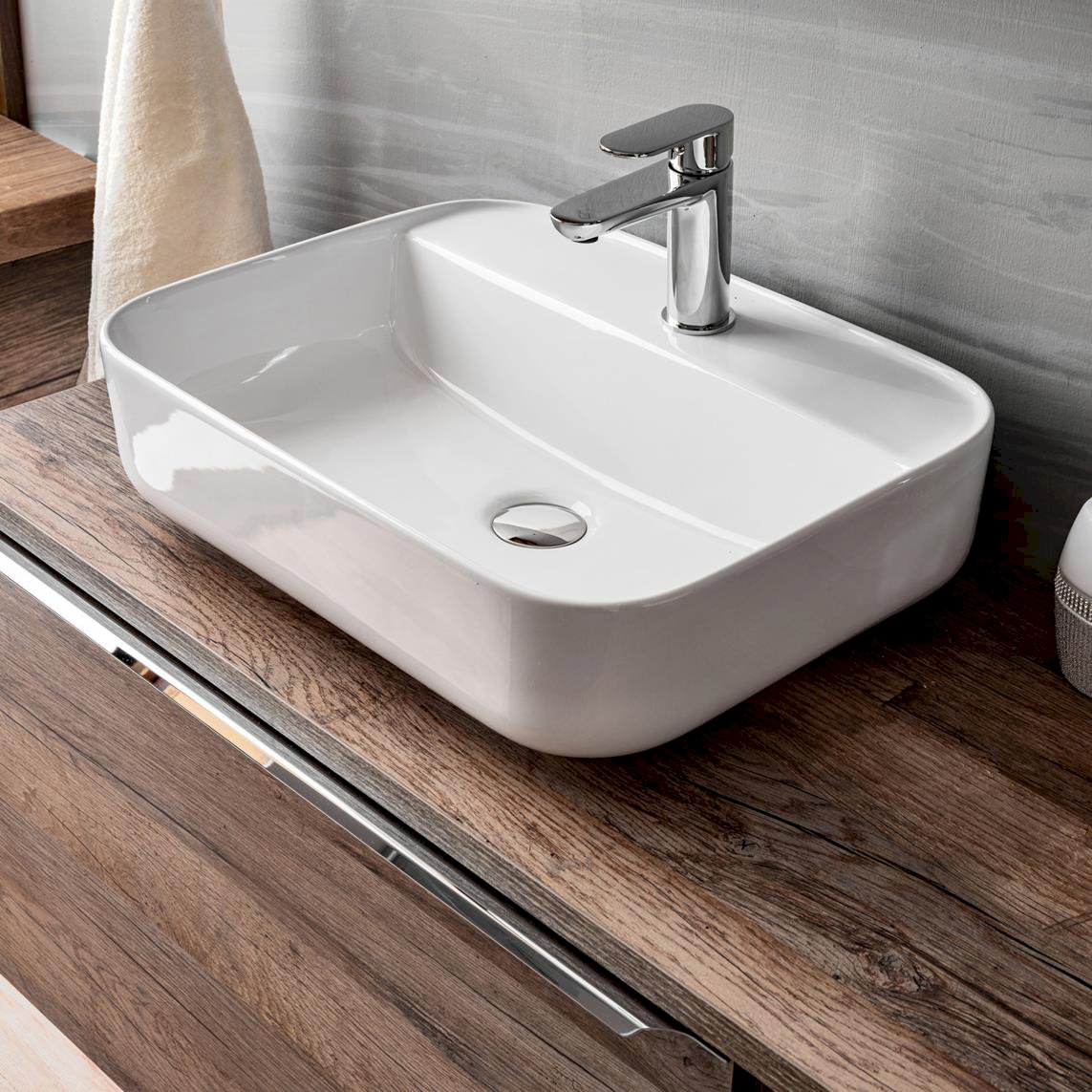 Szafka pod umywalkę SANTA FE OAK 82-80-A-2S