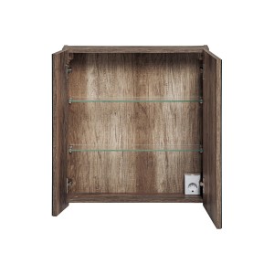 Szafka wisząca SANTA FE OAK 84-60-A-2D Szafka z Lustrem