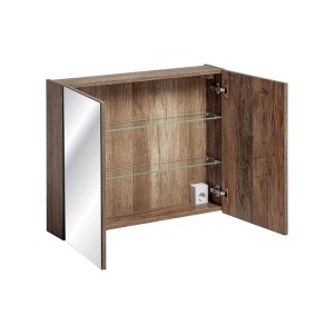 Szafka wisząca SANTA FE OAK 84-80-A-2D Szafka z Lustrem