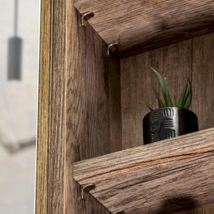 Szafka wisząca SANTA FE OAK 84-80-A-2D Szafka z Lustrem