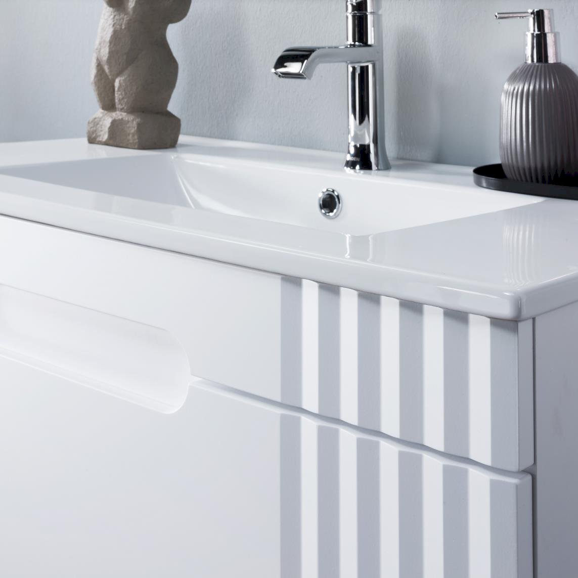 Szafka pod umywalkę FIJI WHITE 82-80-D-2S