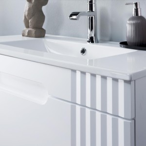 Szafka pod umywalkę FIJI WHITE 82-100-D-2S