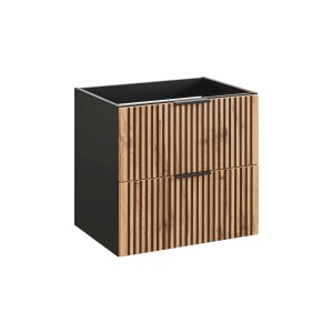 Szafka pod umywalkę XILO BLACK WOTAN 82-60- D-2S