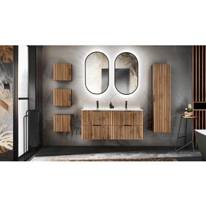 Szafka pod umywalkę XILO BLACK WOTAN 82-80- D-2S