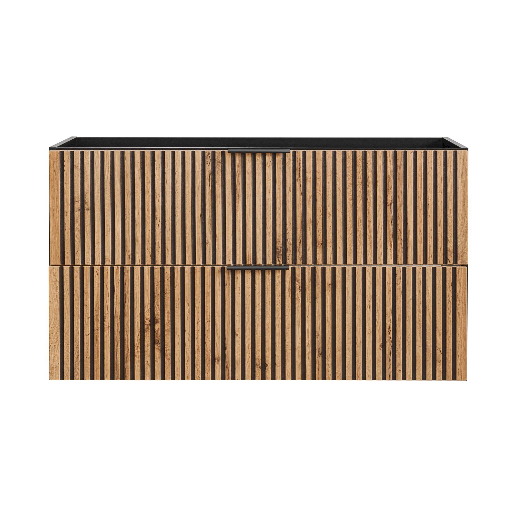 Szafka pod umywalkę XILO BLACK WOTAN 82- 100-D-2S