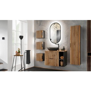 Regał dolny BLACK 81-01-A