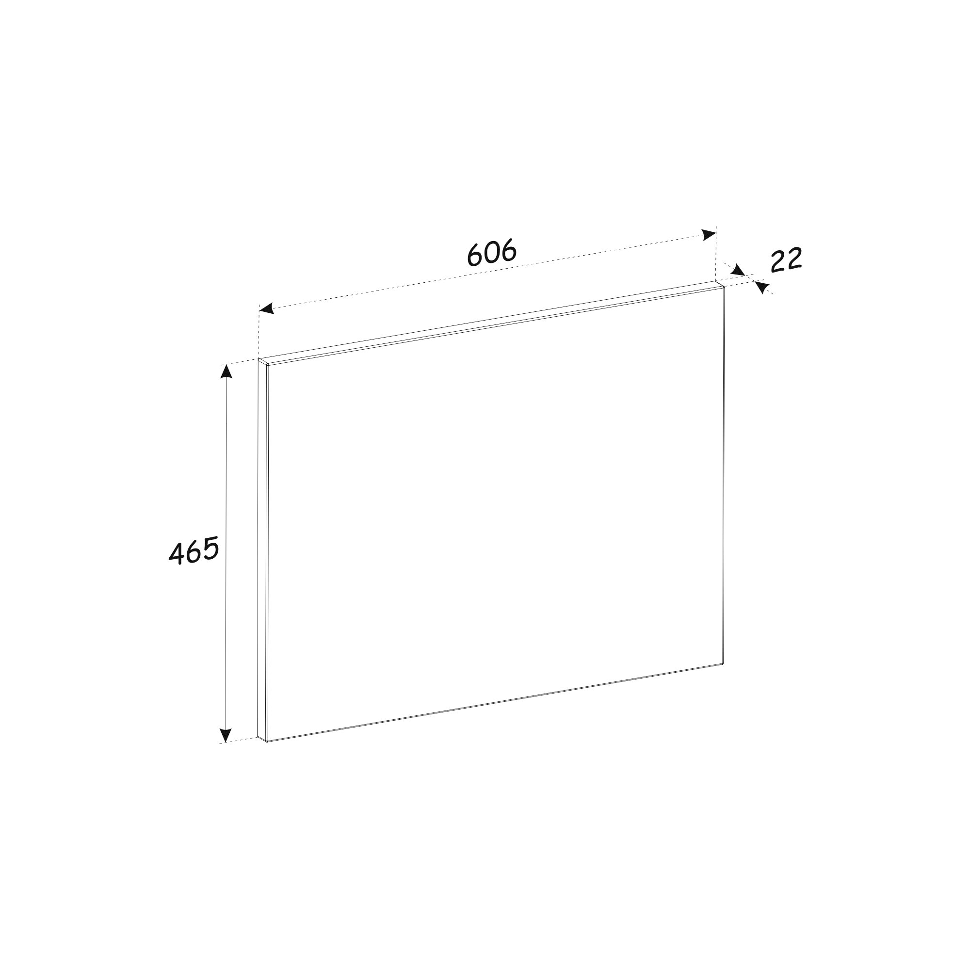 Blat ADEL BLACK 89-60-B